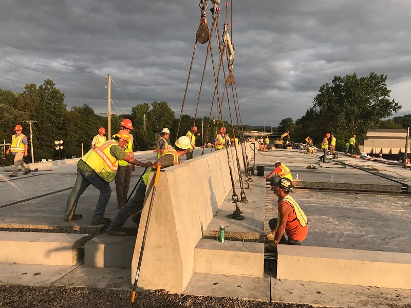 bridge deck replacement installation