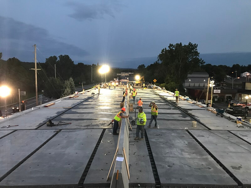 bridge deck replacement installation