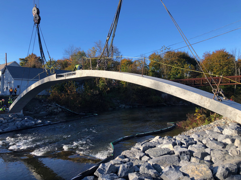 Arch Precast Bridge under development