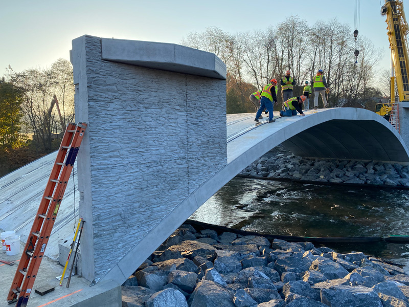 Arch Precast Bridge under development