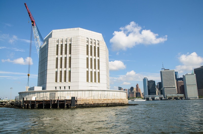 Flood Wall Panels in use at Governors Island