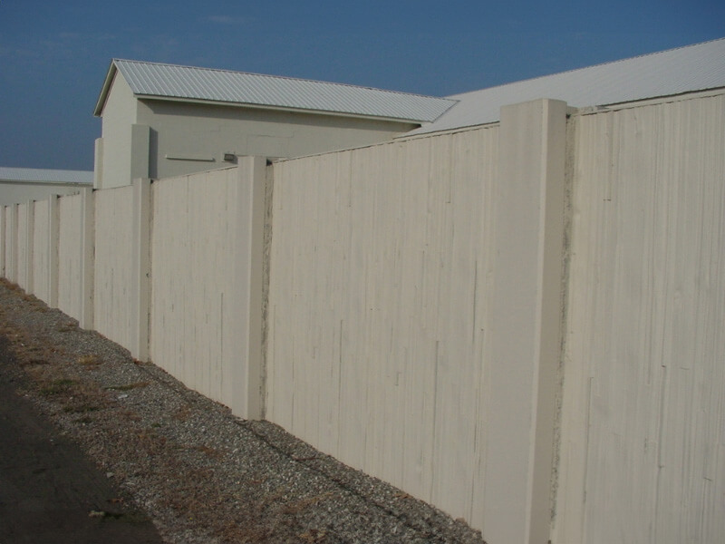 Noise Barrier Wall close-up