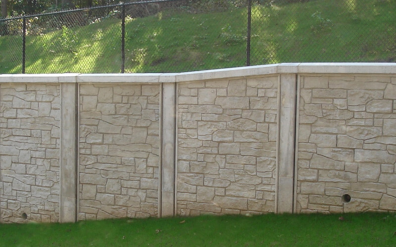 post and wall system