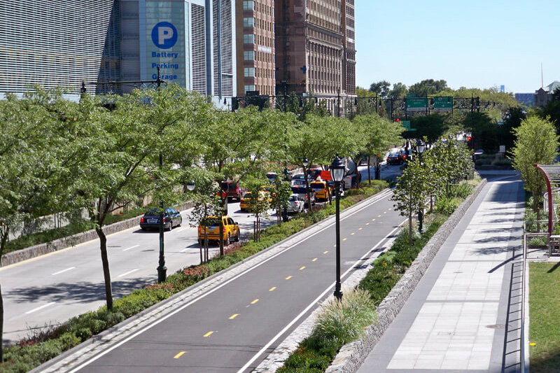 highway in city